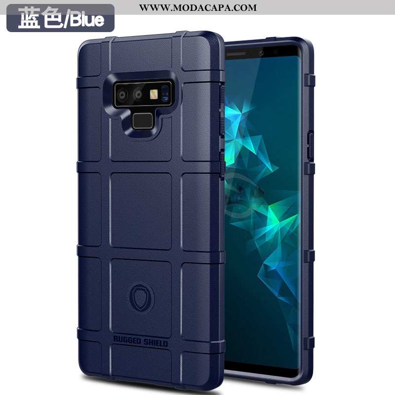 Capas Samsung Galaxy Note 9 Tendencia Preto Telemóvel Fosco Tampa Soft Cases Promoção