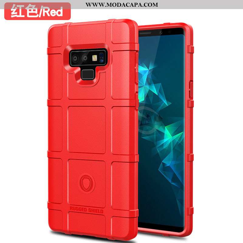 Capas Samsung Galaxy Note 9 Tendencia Preto Telemóvel Fosco Tampa Soft Cases Promoção