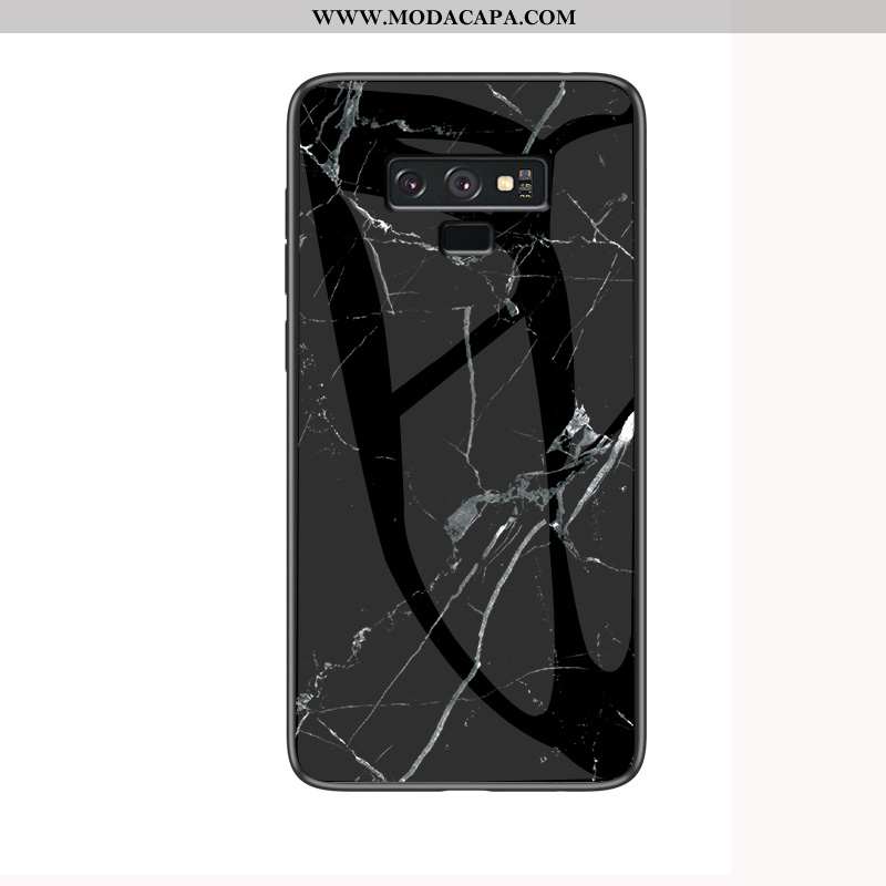 Capa Samsung Galaxy Note 9 Vidro Telemóvel Marmore Tendencia Antiqueda Completa Cases Online