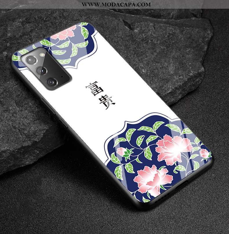 Capa Samsung Galaxy Note20 Tendencia Telemóvel Personalizado Criativas Cases Capas Branco Promoção