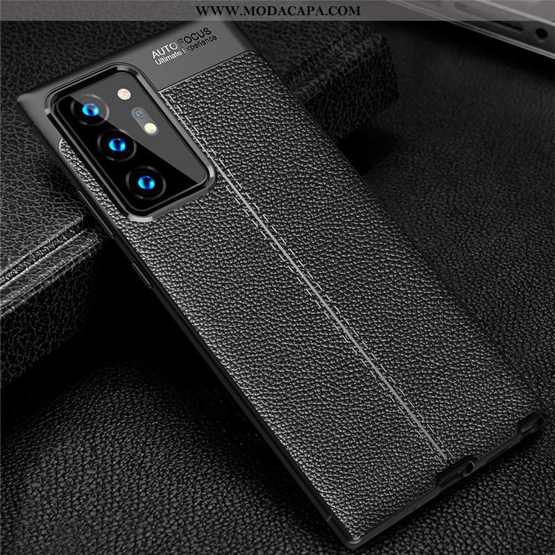 Capa Samsung Galaxy Note20 Ultra Personalizado Capas Protetoras Telemóvel Antiqueda Couro Completa B
