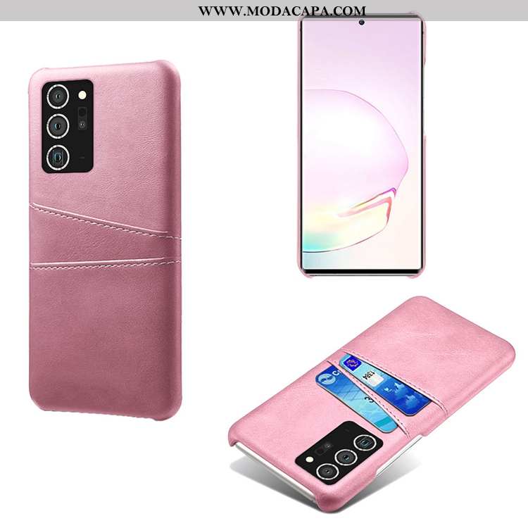 Capas Samsung Galaxy Note20 Ultra Personalizado Rosa Telemóvel Baratos