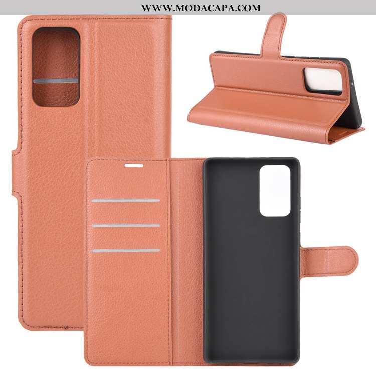 Capas Samsung Galaxy Note20 Ultra Couro Telemóvel Antiderrapante Rosa Fosco Cover Online