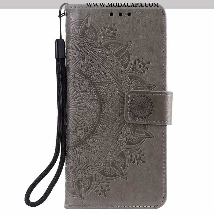 Capas Samsung Galaxy Note20 Ultra Protetoras Couro Cinza Cover Cases Telemóvel Online