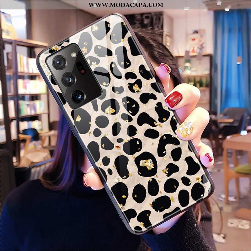 Capas Samsung Galaxy Note20 Ultra Vidro Leopardo Ag Estiloso Cases Branco Online