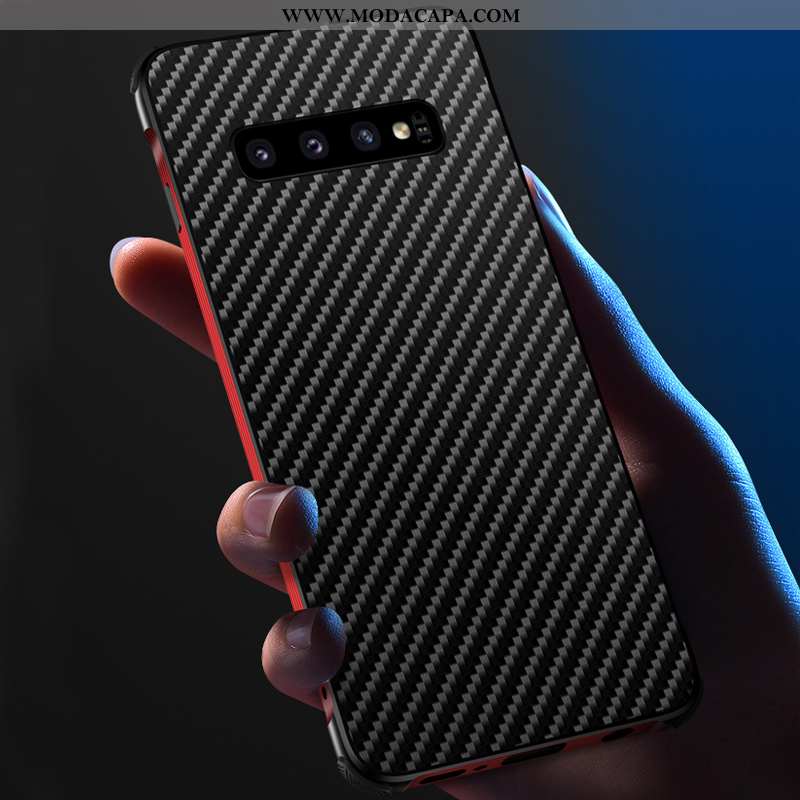 Capa Samsung Galaxy S10 Slim Malha Protetoras Telemóvel Antiqueda Metalasse Personalizado Barato