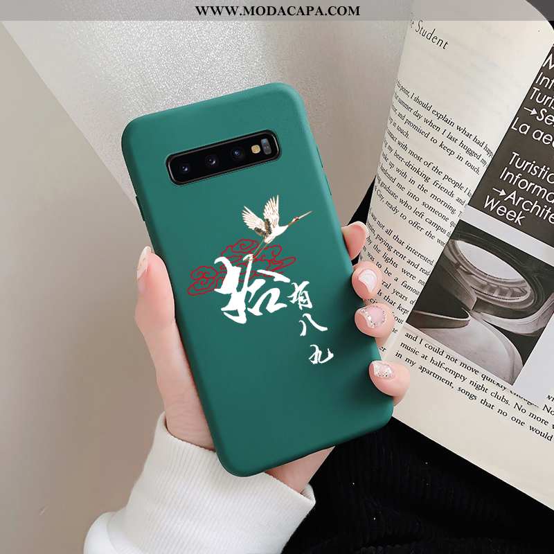 Capa Samsung Galaxy S10 Fosco Telemóvel Personalizado Cases Casal Tendencia Soft Baratas