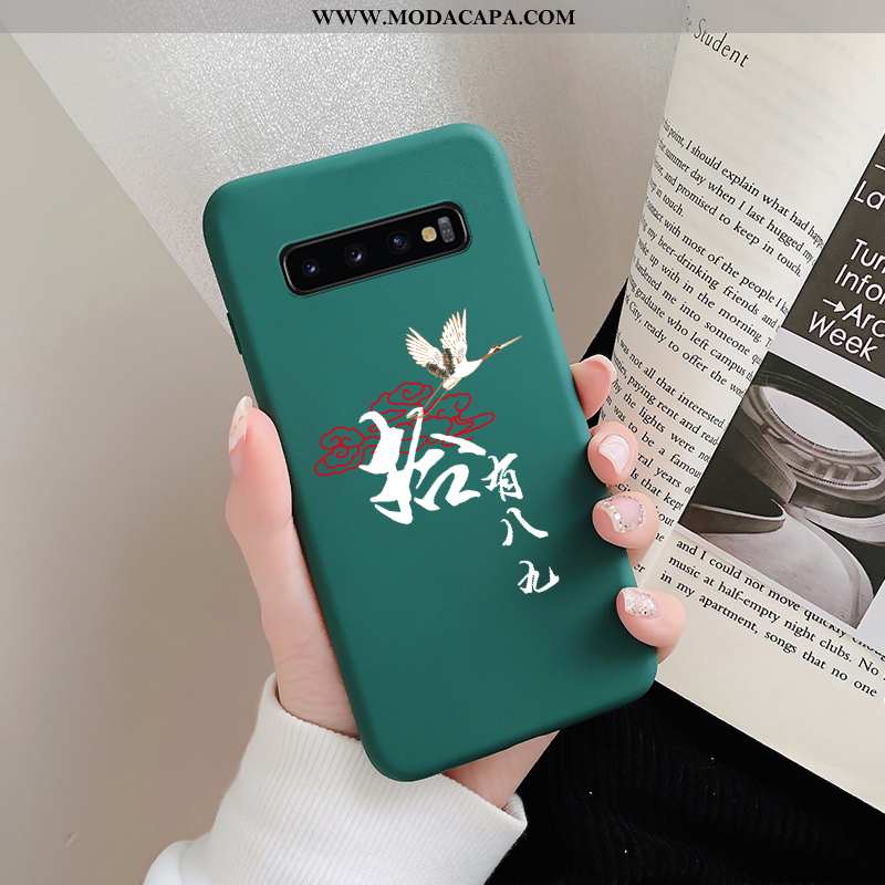 Capa Samsung Galaxy S10 Fosco Telemóvel Personalizado Cases Casal Tendencia Soft Baratas