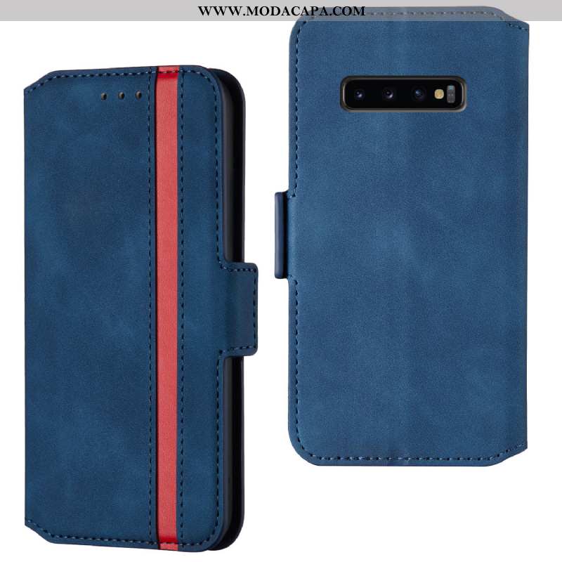 Capas Samsung Galaxy S10 Protetoras Couro Personalizado Cases Telemóvel Tendencia Barato