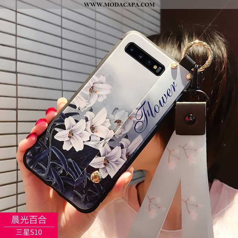 Capas Samsung Galaxy S10 Criativas Soft Telemóvel Casal Silicone Nova Barato