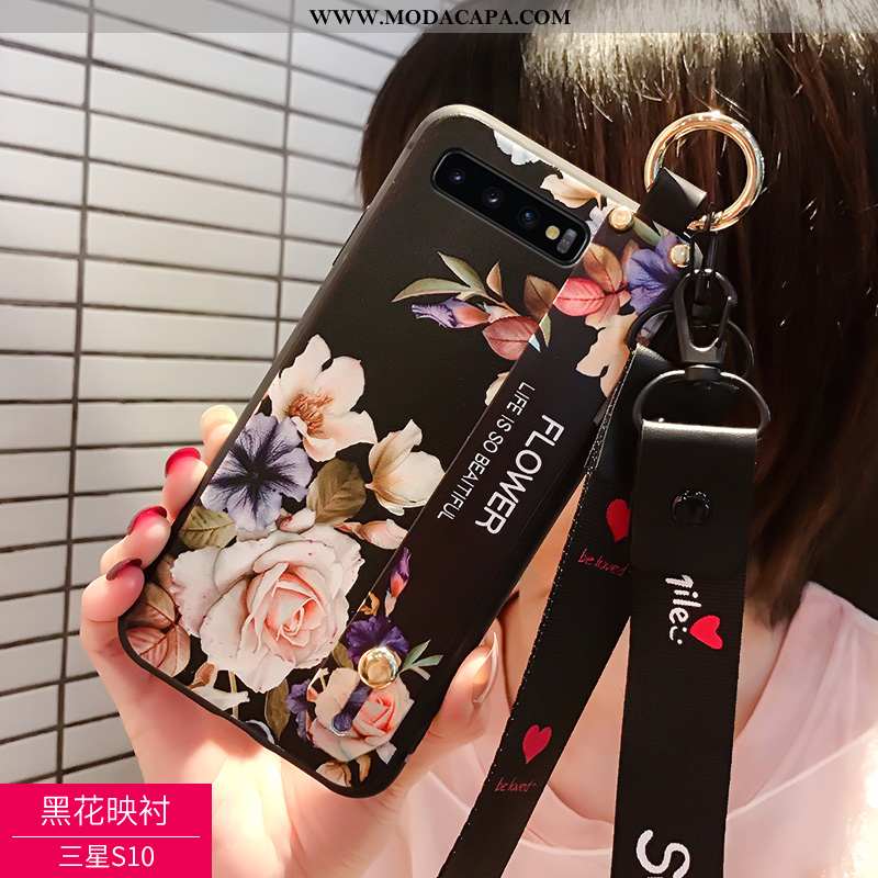 Capas Samsung Galaxy S10 Criativas Soft Telemóvel Casal Silicone Nova Barato