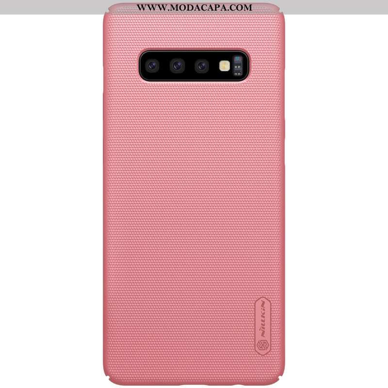 Capas Samsung Galaxy S10+ Fosco Azul Completa Antiqueda Telemóvel Resistente Comprar