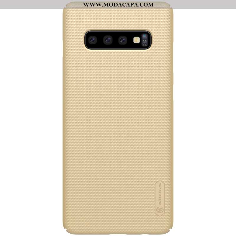 Capas Samsung Galaxy S10+ Fosco Azul Completa Antiqueda Telemóvel Resistente Comprar