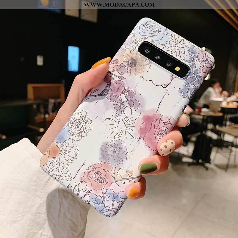 Capa Samsung Galaxy S10+ Fosco Minimalista Protetoras Capas Antiqueda Marmore Tampa Baratas