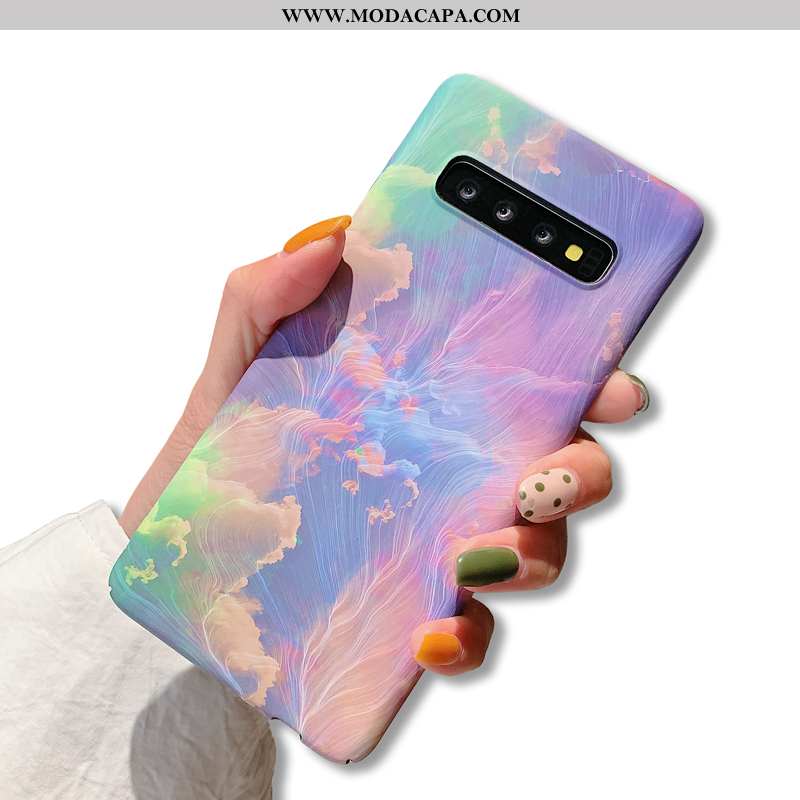 Capa Samsung Galaxy S10+ Fosco Minimalista Protetoras Capas Antiqueda Marmore Tampa Baratas