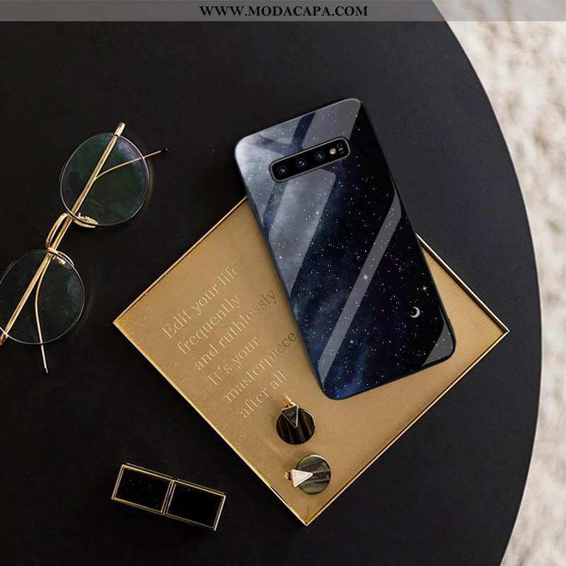 Capa Samsung Galaxy S10+ Estiloso Telemóvel Antiqueda Slim Protetoras Capas Personalizado Venda