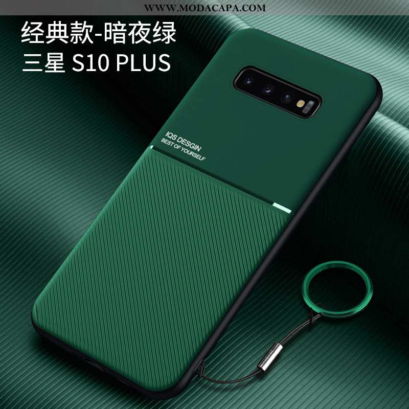 Capa Samsung Galaxy S10+ Protetoras Resistente Super Frente Slim Completa Cases Baratos