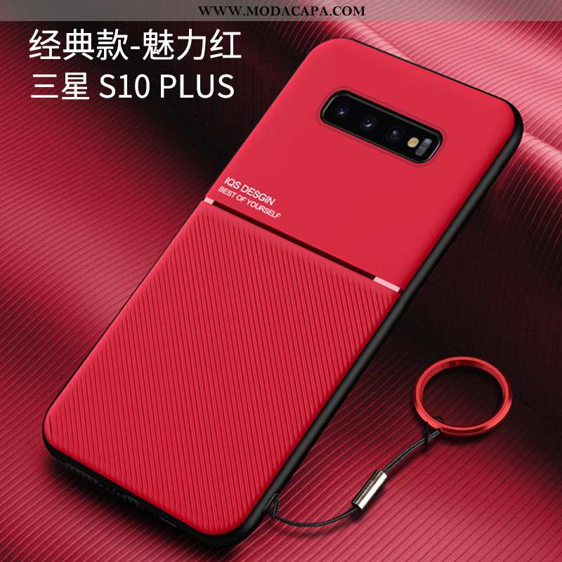 Capa Samsung Galaxy S10+ Protetoras Resistente Super Frente Slim Completa Cases Baratos