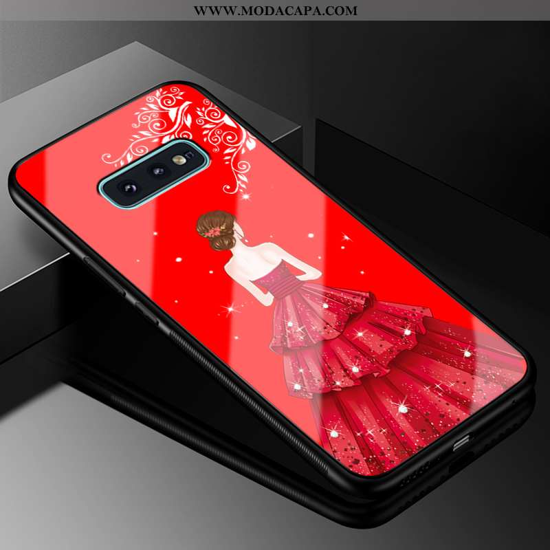 Capa Samsung Galaxy S10e Protetoras Casamento Completa Silicone Telemóvel Vermelho Tampa Comprar