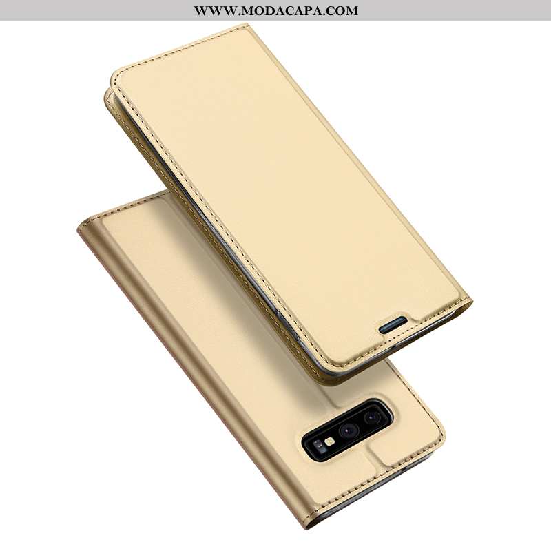 Capa Samsung Galaxy S10e Bolsa Cases Protetoras Completa Negócio Telemóvel Couro Venda