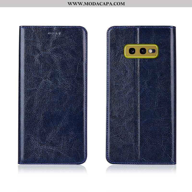 Capas Samsung Galaxy S10e Protetoras Cases Soft Couro Genuíno Cover Tigrada Comprar