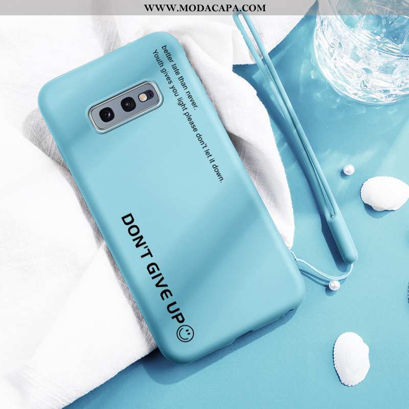 Capas Samsung Galaxy S10e Silicone Soft Criativas Telemóvel Super Completa Antiqueda Baratos