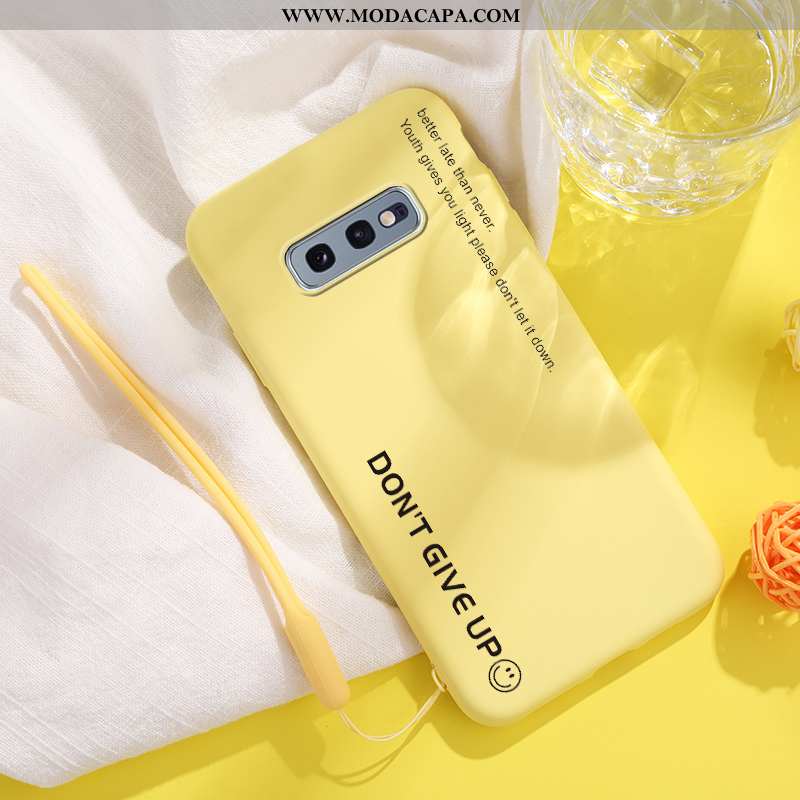 Capas Samsung Galaxy S10e Silicone Soft Criativas Telemóvel Super Completa Antiqueda Baratos