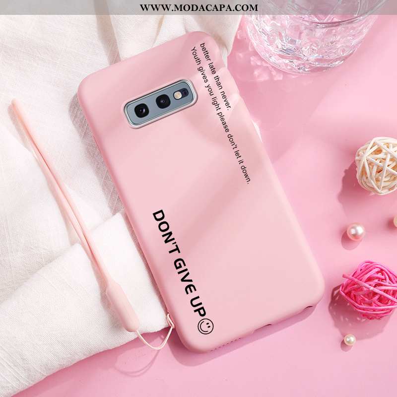 Capas Samsung Galaxy S10e Silicone Soft Criativas Telemóvel Super Completa Antiqueda Baratos