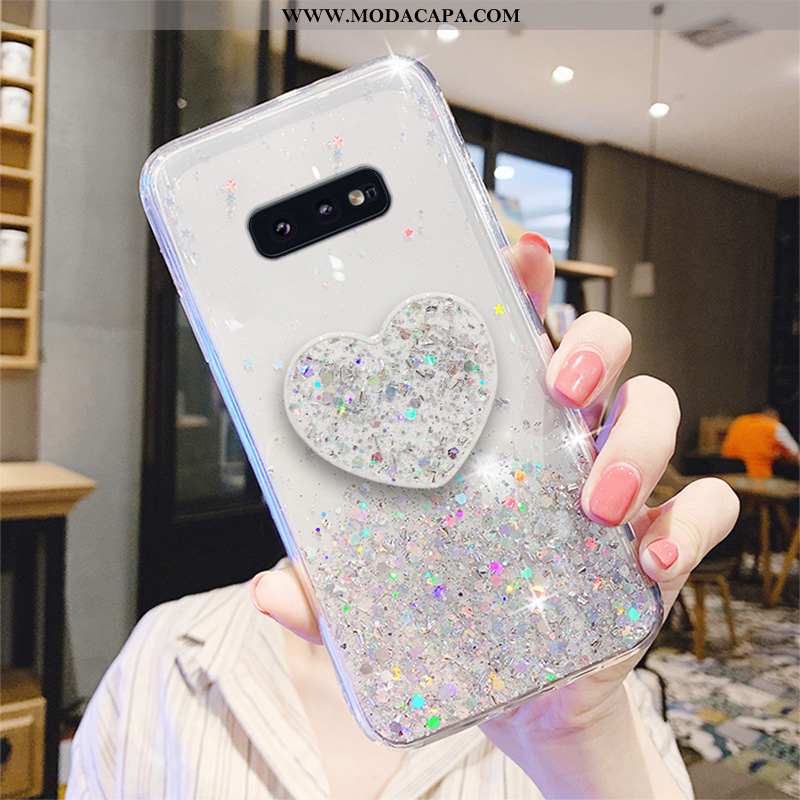 Capa Samsung Galaxy S10e Personalizado Protetoras Cases Completa Rosa Aço Telemóvel Baratas