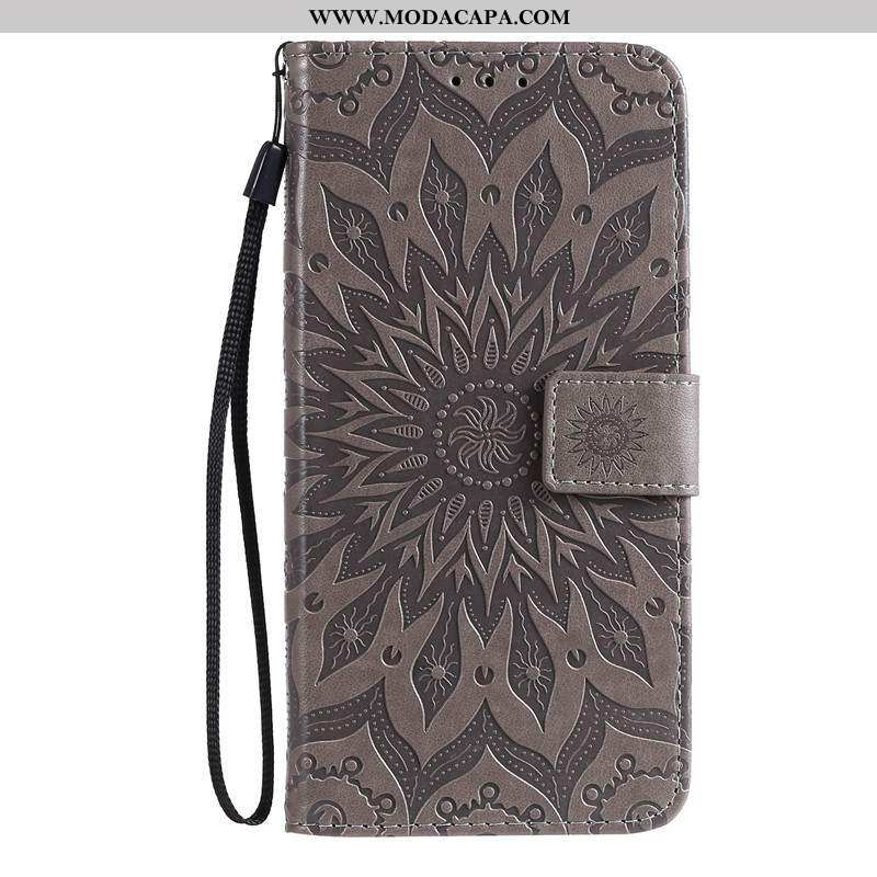 Capa Samsung Galaxy S20 Couro Cases Telemóvel Capas Antiqueda Cover Cinza Barato