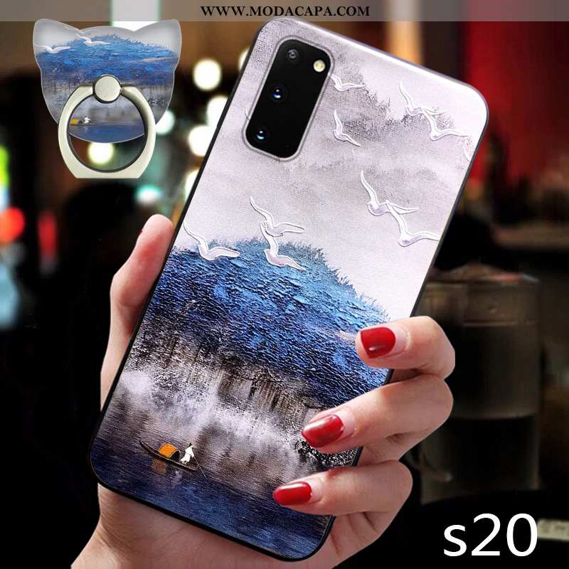 Capa Samsung Galaxy S20 Soft Midi Completa Telemóvel Cases Silicone Personalizada Promoção