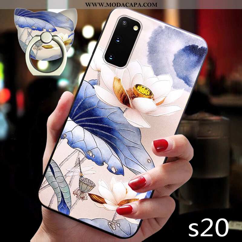 Capa Samsung Galaxy S20 Soft Midi Completa Telemóvel Cases Silicone Personalizada Promoção