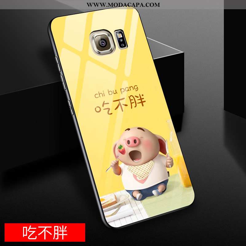 Capa Samsung Galaxy S6 Edge Desenho Animado Protetoras Frente Malha Antiqueda Capas Bonitos Online