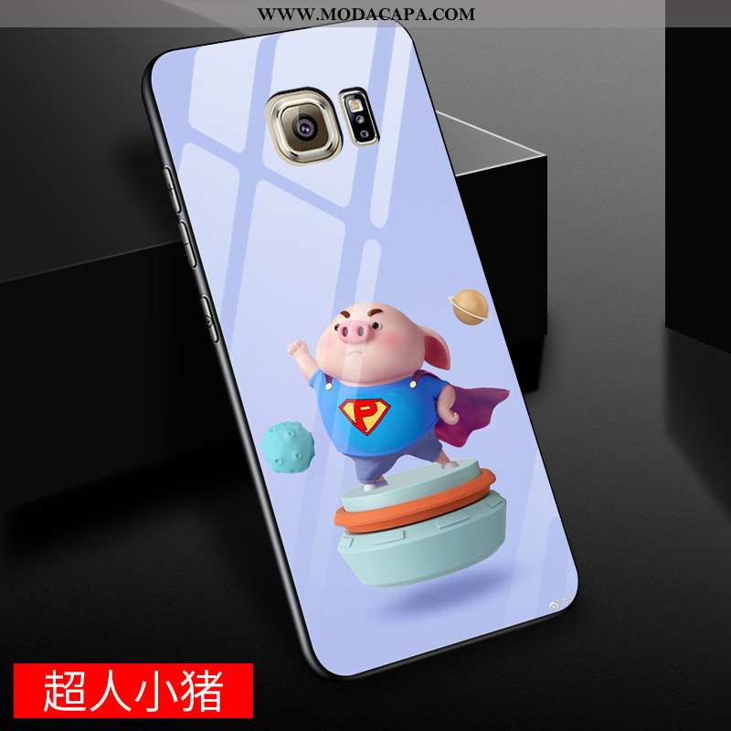 Capa Samsung Galaxy S6 Edge Desenho Animado Protetoras Frente Malha Antiqueda Capas Bonitos Online