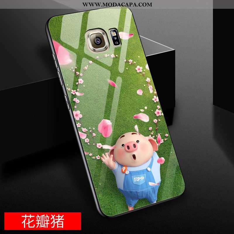 Capa Samsung Galaxy S6 Edge Desenho Animado Protetoras Frente Malha Antiqueda Capas Bonitos Online