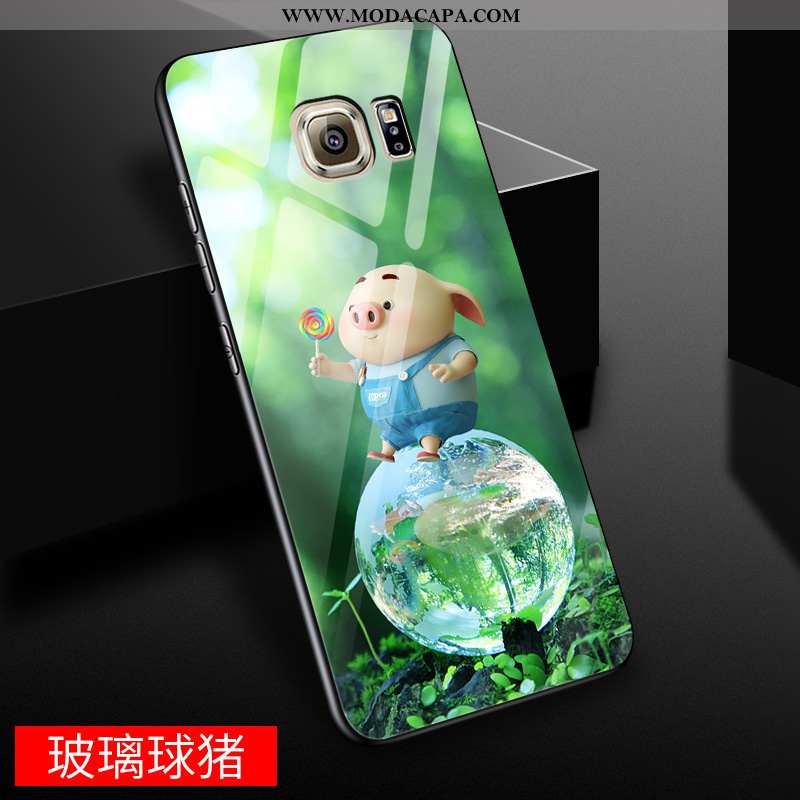 Capa Samsung Galaxy S6 Edge Desenho Animado Protetoras Frente Malha Antiqueda Capas Bonitos Online