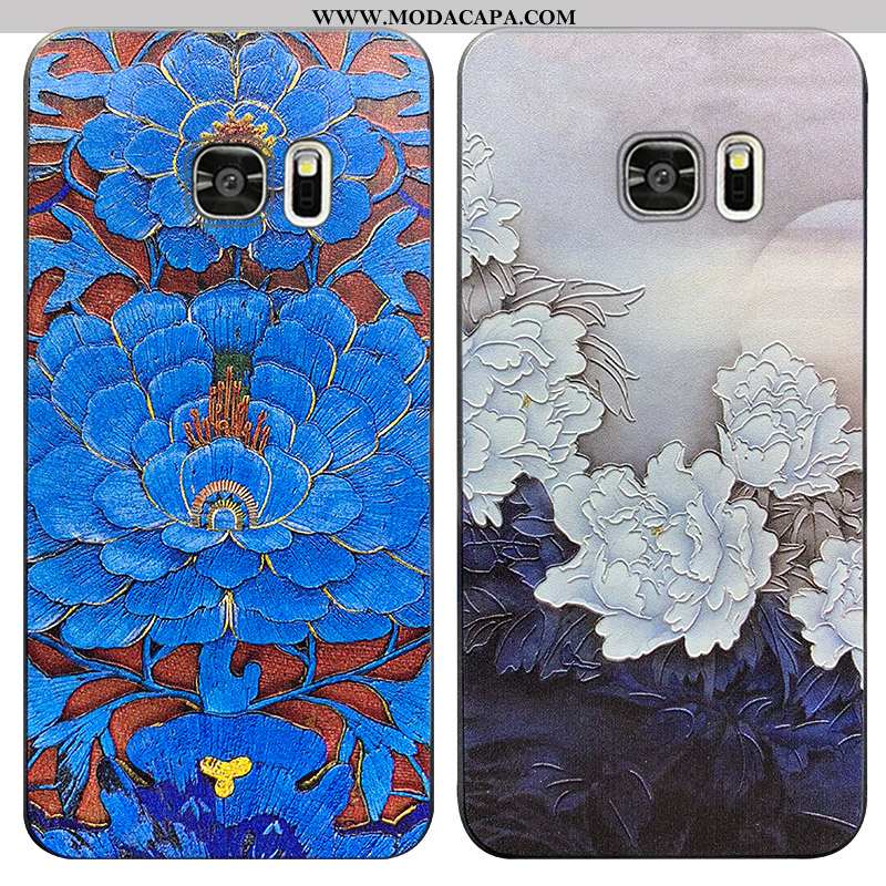 Capa Samsung Galaxy S6 Edge Fosco Capas Antiqueda Telemóvel Silicone Completa Tampa Comprar