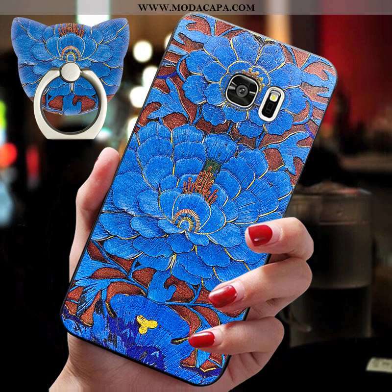 Capa Samsung Galaxy S6 Edge Fosco Capas Antiqueda Telemóvel Silicone Completa Tampa Comprar