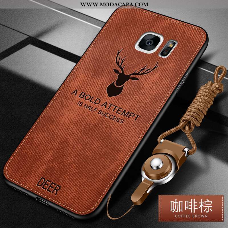 Capa Samsung Galaxy S6 Edge Tendencia Frente Cinza Silicone Antiqueda Capas Protetoras Comprar