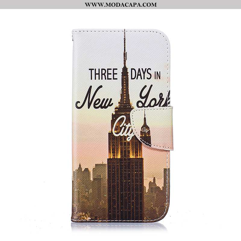 Capas Samsung Galaxy S7 Edge Couro Protetoras Pintado Telemóvel Cases Desenho Animado Branco Barato