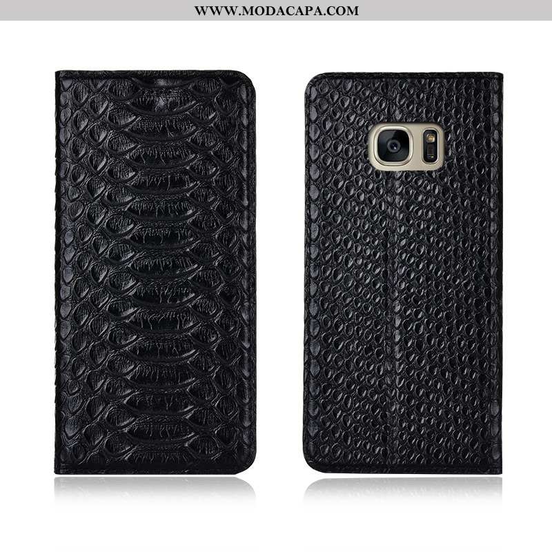 Capas Samsung Galaxy S7 Edge Soft Telemóvel Cases Couro Couro Legitimo Nova Online