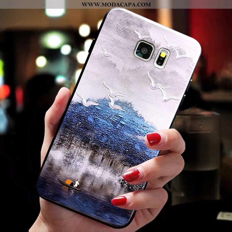 Capas Samsung Galaxy S7 Edge Super Midi Slim Criativas Soft Antiqueda Suporte Barato