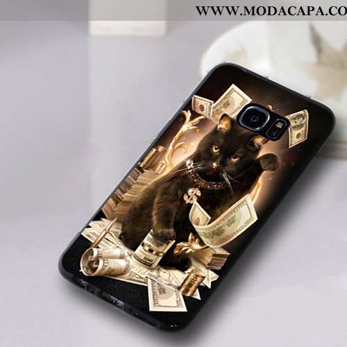 Capa Samsung Galaxy S7 Edge Protetoras Vermelho Antiqueda Preto Completa Telemóvel Silicone Online