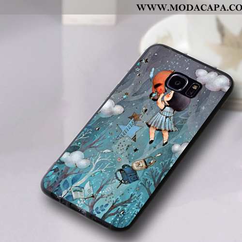 Capa Samsung Galaxy S7 Edge Protetoras Vermelho Antiqueda Preto Completa Telemóvel Silicone Online