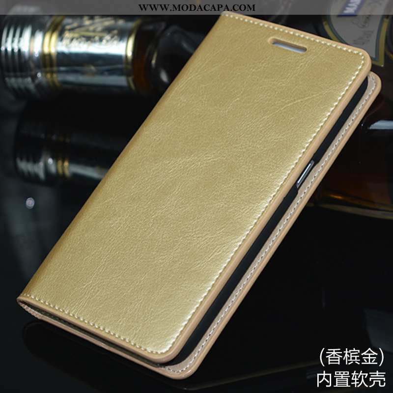 Capa Samsung Galaxy S7 Edge Protetoras Antiqueda Cases Dourado Cover Couro Legitimo Capas Venda