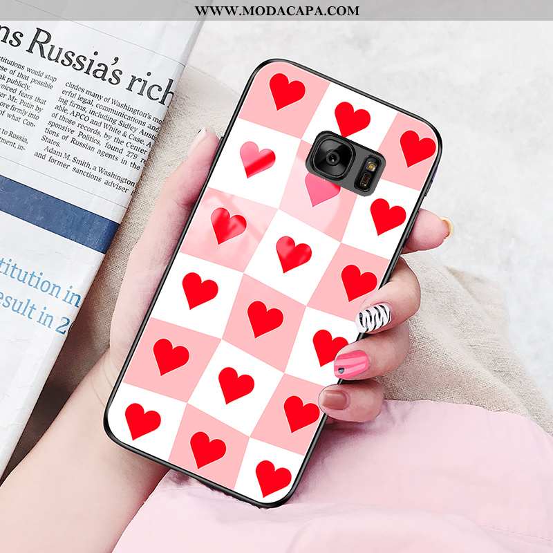 Capas Samsung Galaxy S7 Silicone Fg Soft Protetoras Telemóvel Vidro Baratas