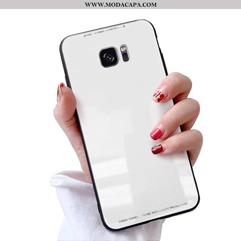 Capas Samsung Galaxy S7 Tendencia Protetoras Tampa Cases Casaco Branco Online