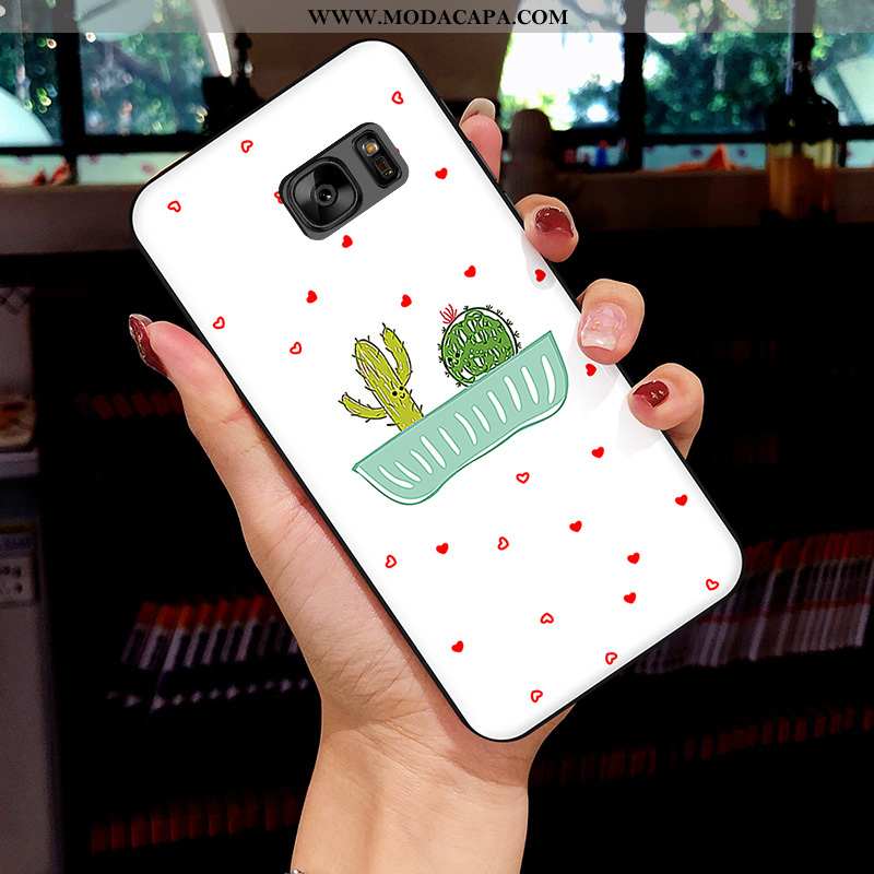 Capas Samsung Galaxy S7 Soft Novas Telemóvel Frente Desenho Animado Silicone Online