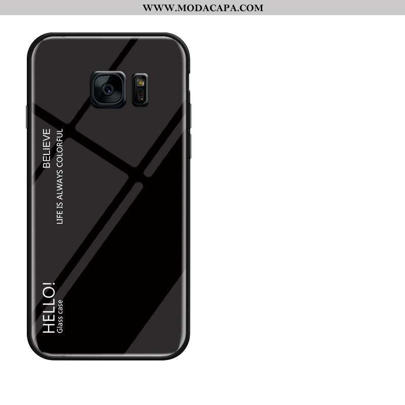 Capas Samsung Galaxy S7 Vidro Amarela Resistente Cases Tendencia Telemóvel Online