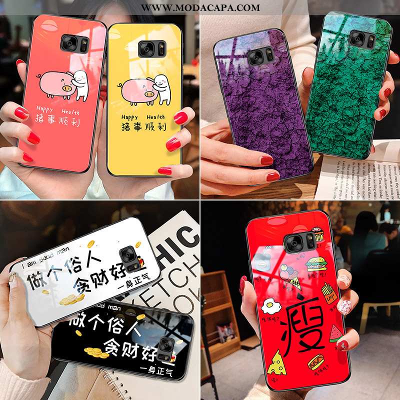 Capas Samsung Galaxy S7 Personalizada Amarela Fg Cases Vidro Telemóvel Comprar